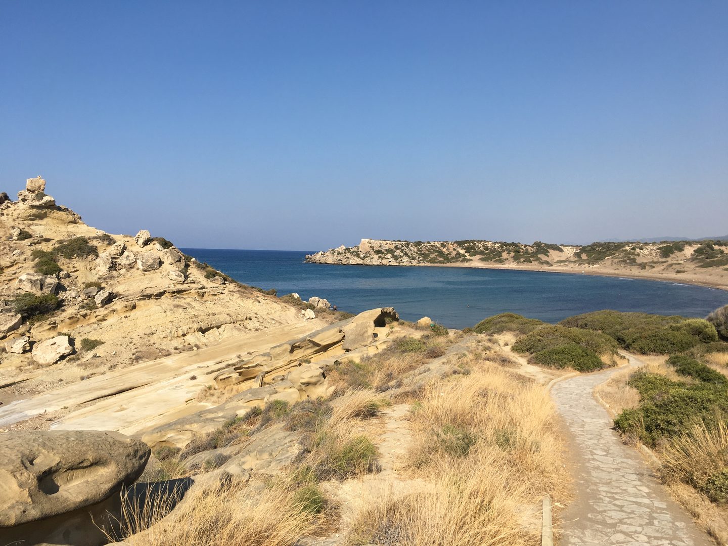 Alagadi Turtle Beach in Kyrenia Coast, Cyprus