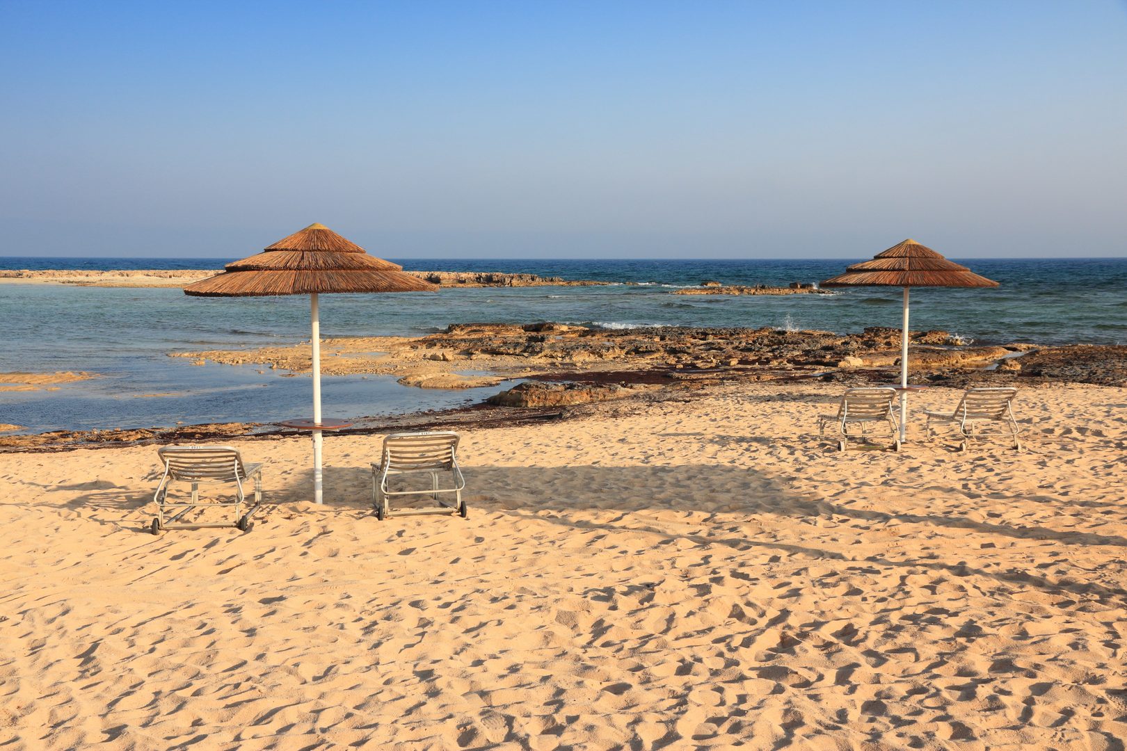 Ayia Thekla Beach in Sotira, Ayia Napa, Cyprus