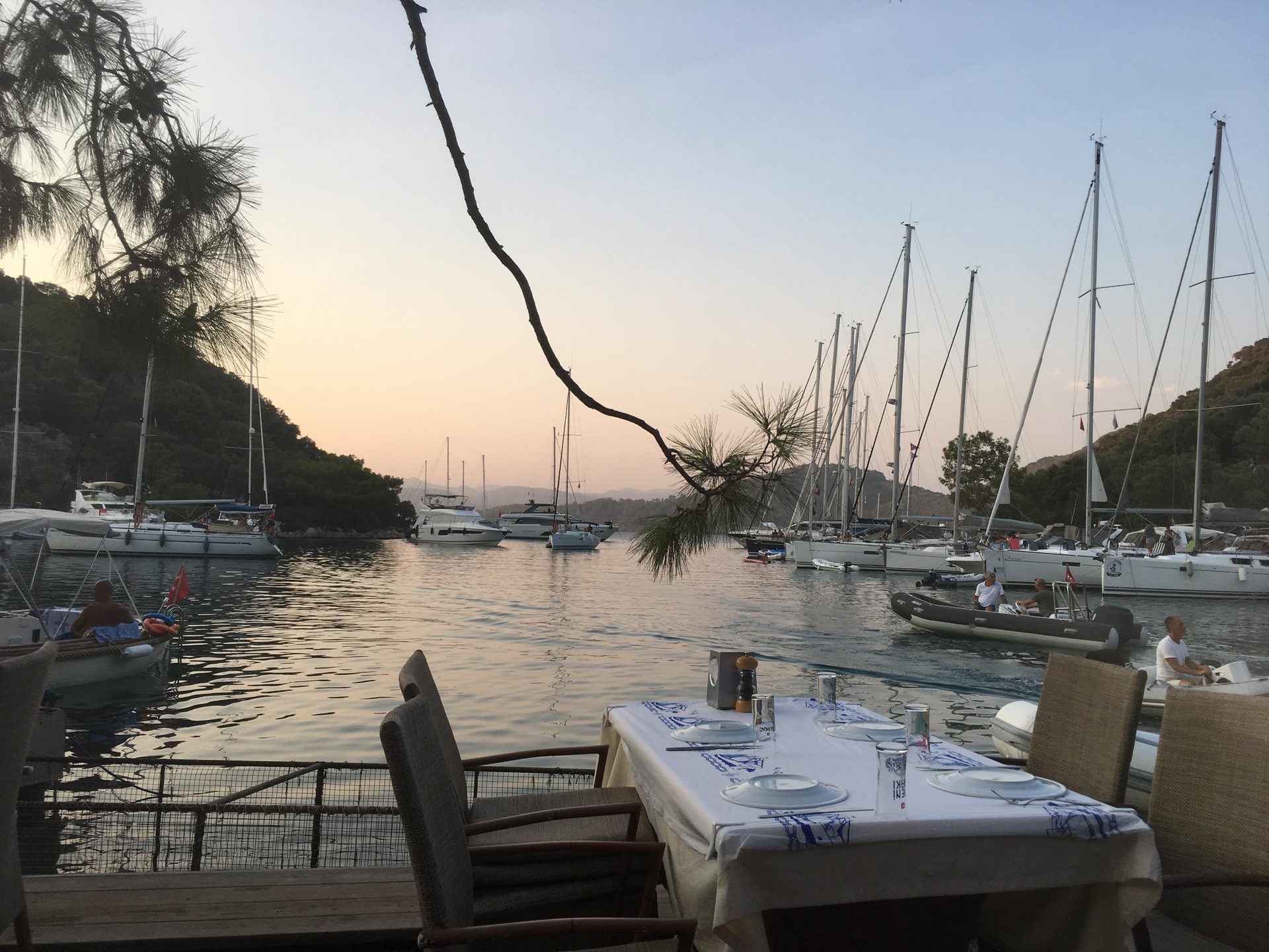 Bedri Rahmi Bay in Muğla (Göcek), Turkey
