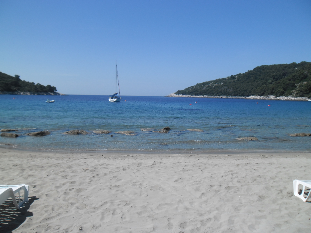 Blace Beach (Limuni) in Mljet Island, Croatia
