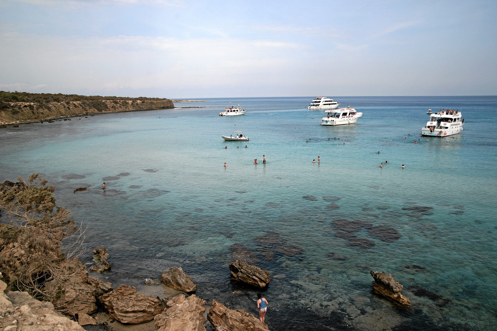 Blue Lagoon (Akamas) in Akamas Peninsula, Cyprus