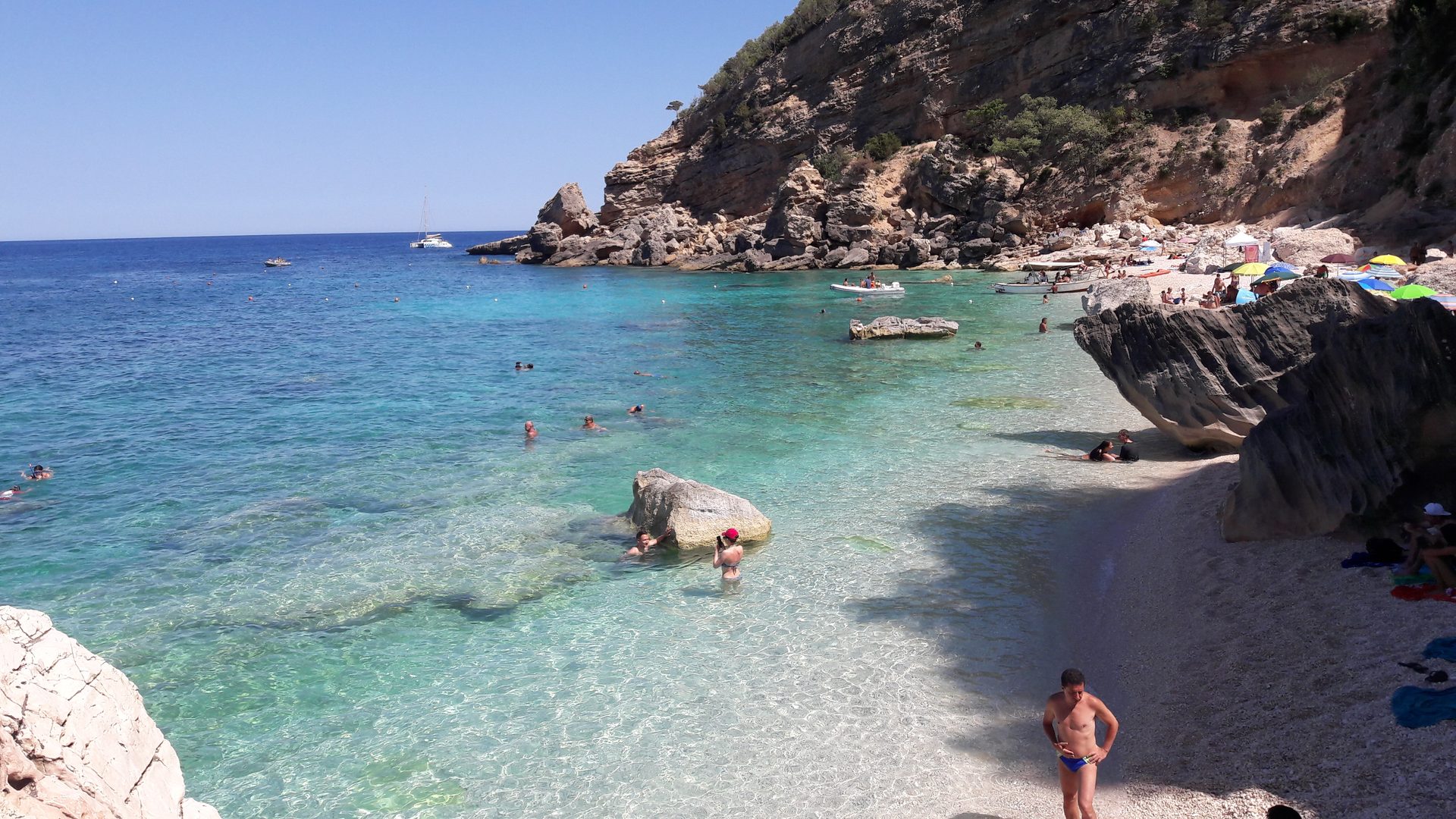 Cala Mariolu in Sardinia (Gulf of Orosei / Baunei), Italy