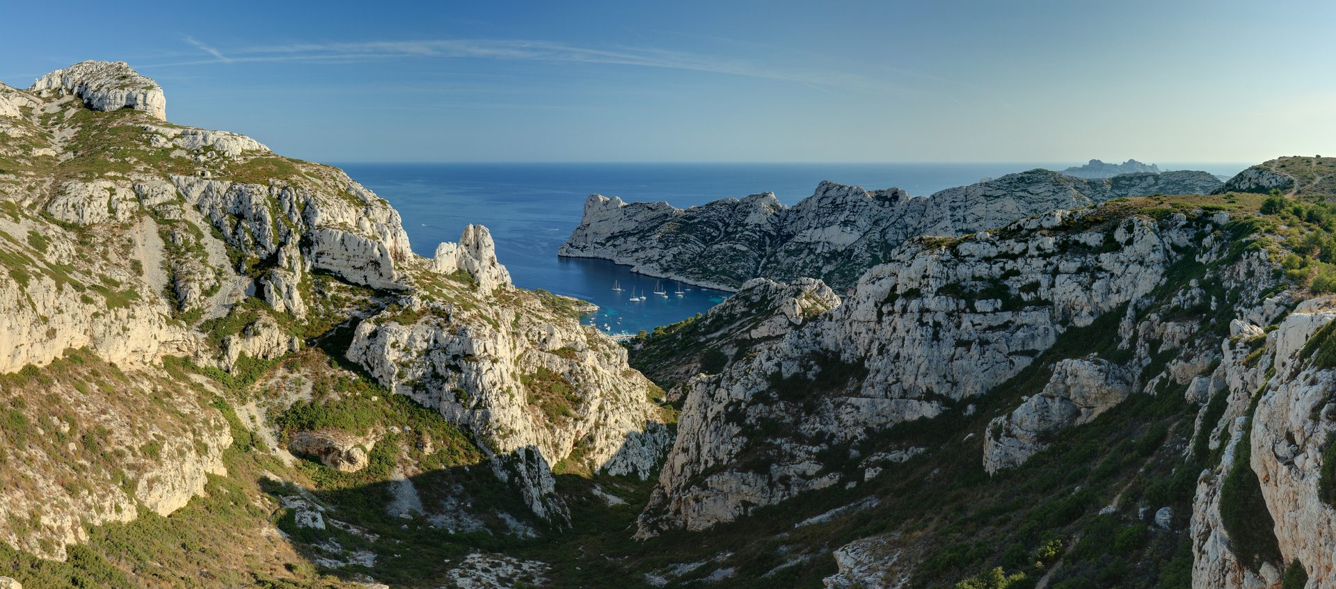 Calanque de Sormiou in Marseille, France