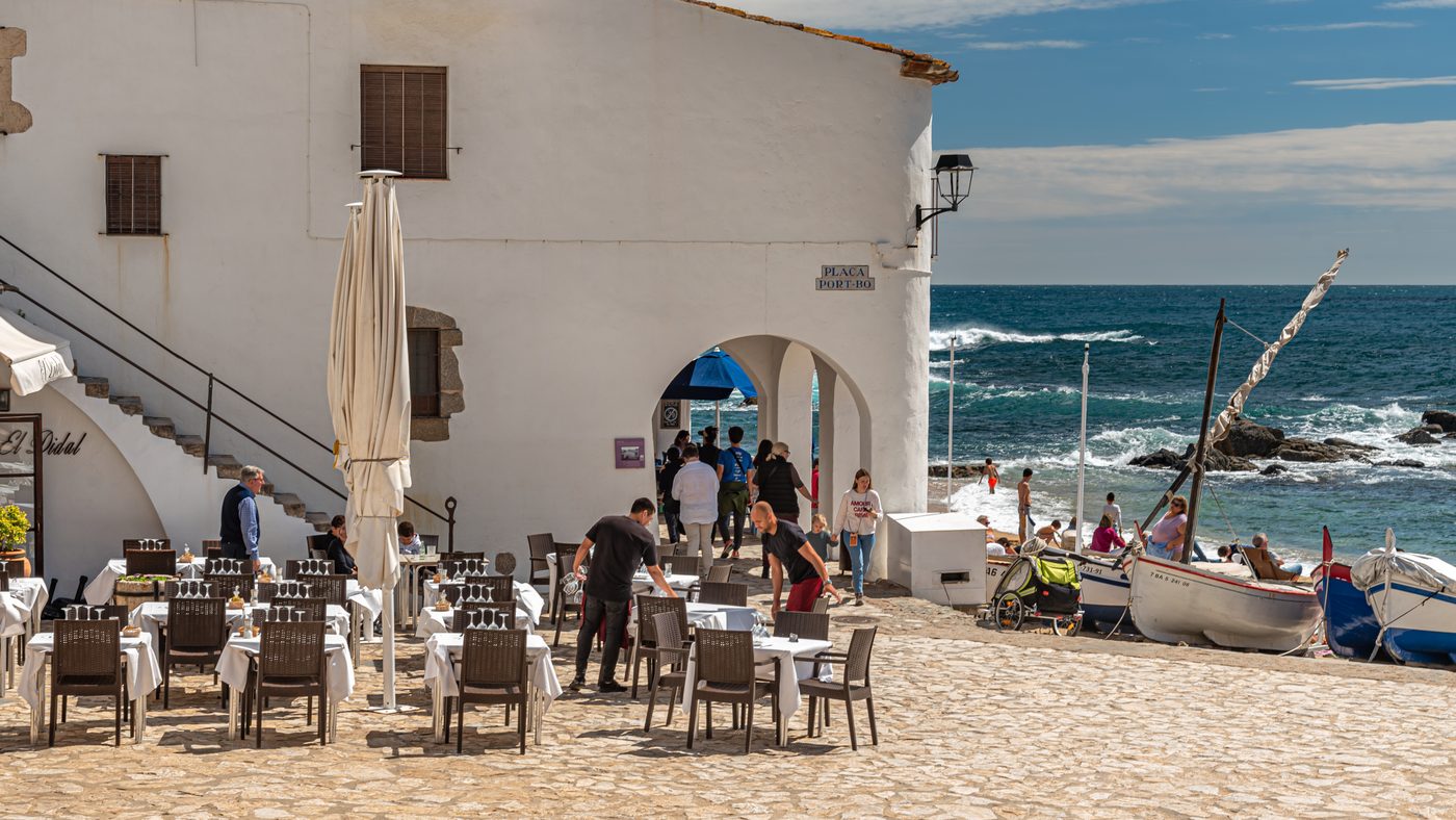 Calella de Palafrugell in Baix Empordà, Costa Brava, Spain