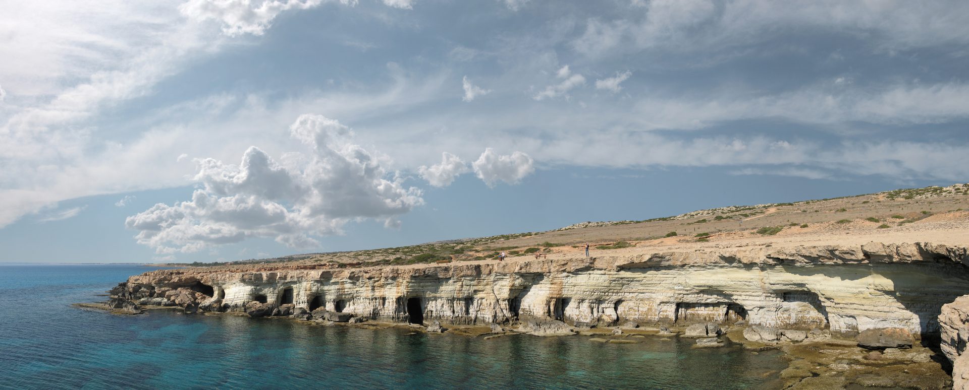 Cape Greco Sea Caves in Cape Greco National Park, Cyprus
