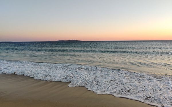 Praia da Lanzada in O Grove, Galicia, Spain