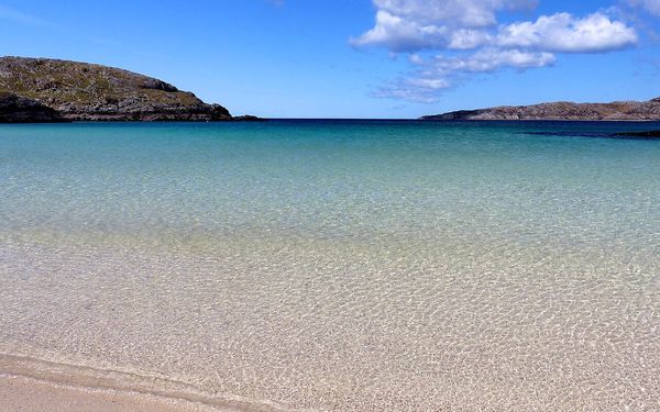 Achmelvich Beach in Assynt, Scotland, United Kingdom