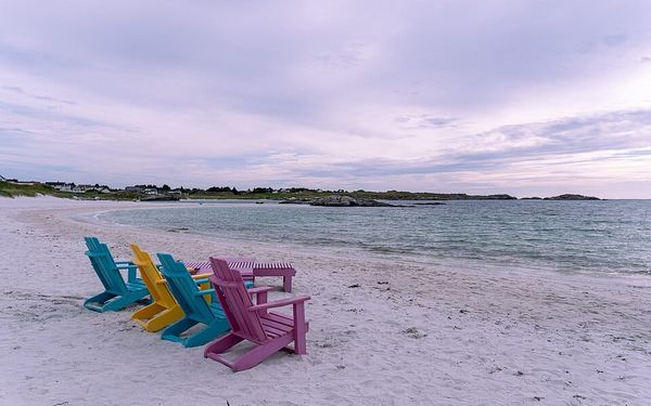 Åkrasanden in Karmøy, Rogaland, Norway