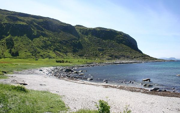 Alnes Beach in Godøy, Ålesund, Norway