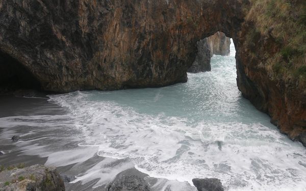 Spiaggia dell'Arcomagno in San Nicola Arcella, Calabria, Italy
