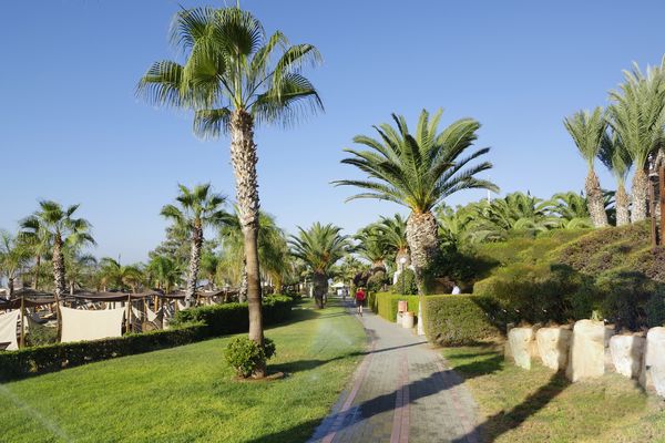 Armonia Beach in Agios Tychonas, Limassol, Cyprus