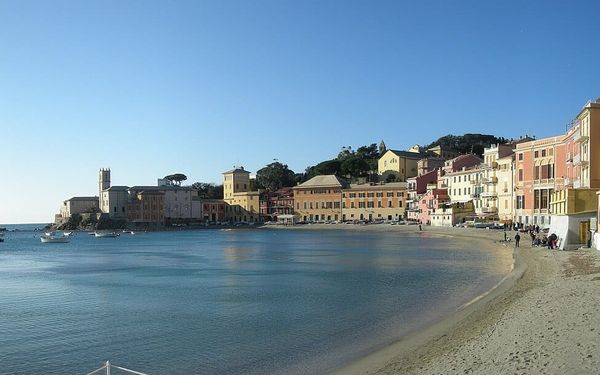 Baia del Silenzio in Sestri Levante, Liguria, Italy