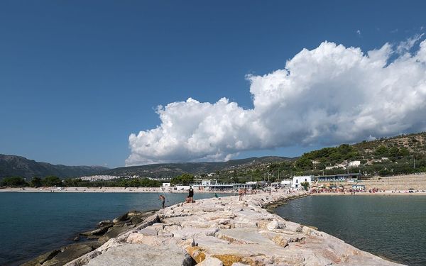 Baia delle Zagare in Mattinata, Gargano, Italy
