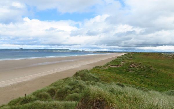 Banna Strand in County Kerry, Ireland
