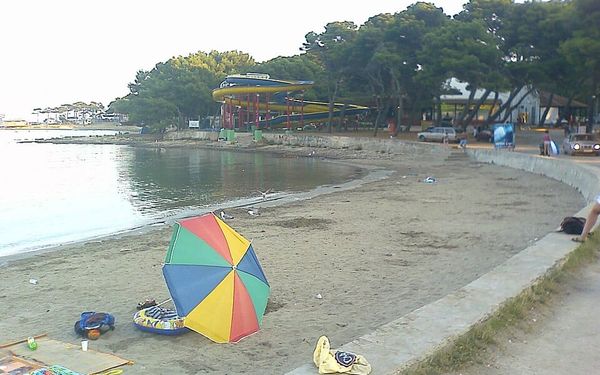 Bijeca Beach in Medulin, Istria, Croatia