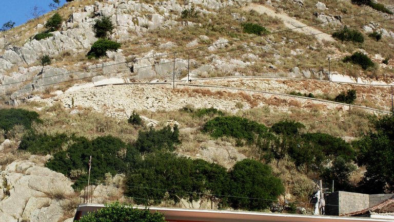 Borsh Beach in Borsh, Albanian Riviera, Albania