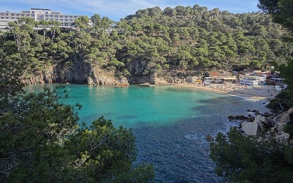 Cala Aiguablava in Begur, Costa Brava, Spain