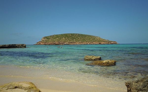 Cala Comte in Ibiza, Spain