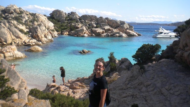 Cala Coticcio (Tahiti Beach) in Sardinia (La Maddalena / Caprera), Italy