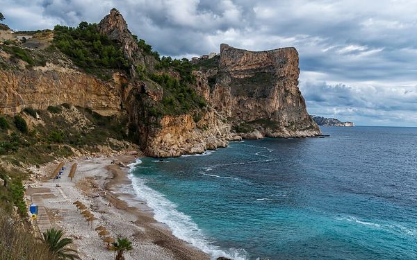 Cala del Moraig in Benitatxell, Costa Blanca, Spain