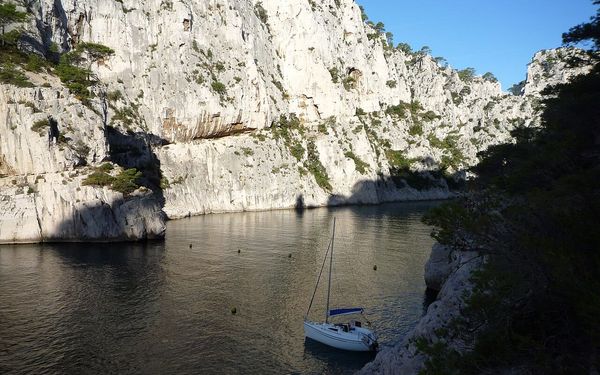 Calanque d'En-Vau in Cassis, France