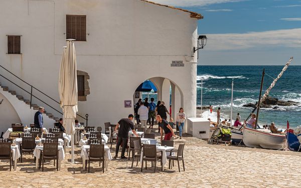 Calella de Palafrugell in Baix Empordà, Costa Brava, Spain