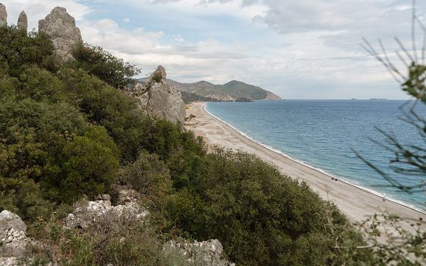 Cirali Beach in Olympos, Antalya, Turkey