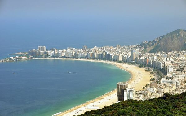 Copacabana Beach in Babin Kuk, Dubrovnik, Croatia
