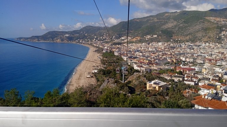 Damlataş Beach in Antalya (Alanya), Turkey