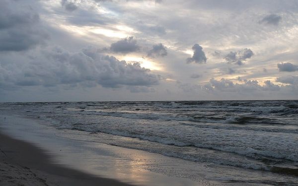 Dębki Beach in Kashubian Coast, Pomerania, Poland