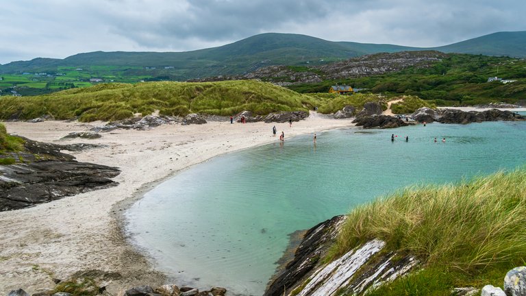 Derrynane Beach in County Kerry (Ring of Kerry), Ireland