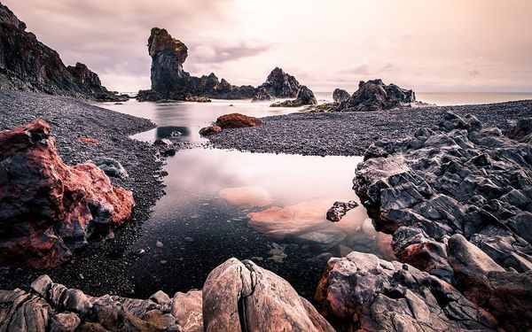 Djupalonssandur in Snaefellsnes Peninsula, Iceland