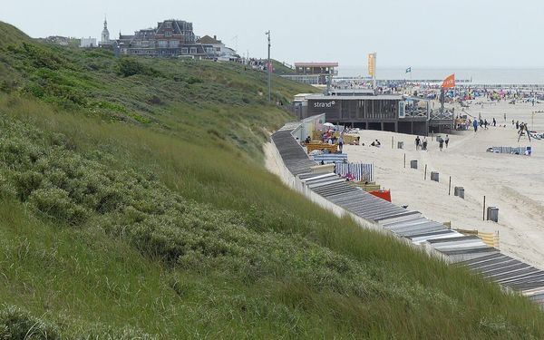 Domburg Beach in Zeeland, Netherlands