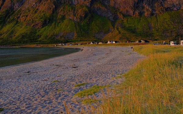 Ersfjord Beach in Senja, Norway