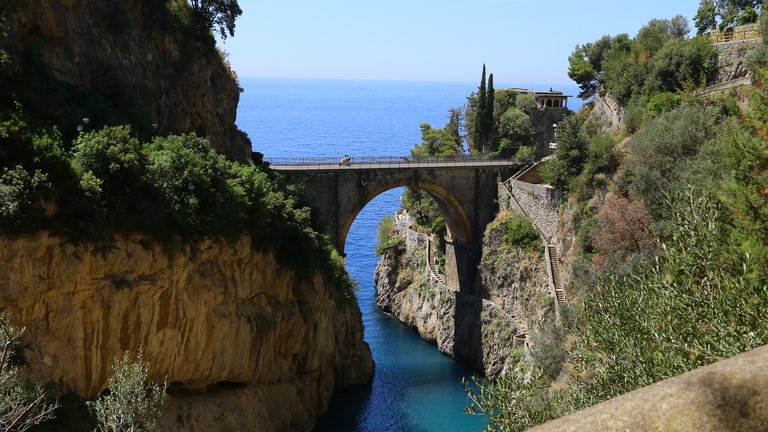Fiordo di Furore in Campania (Amalfi Coast), Italy