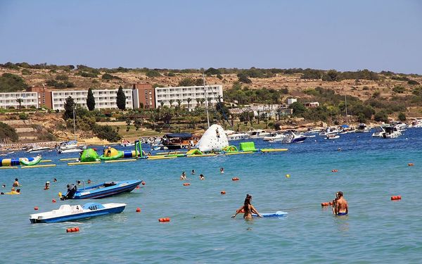 Għadira Bay in Mellieħa, Malta