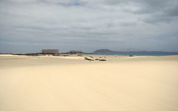 Grandes Playas de Corralejo in Corralejo, Fuerteventura, Spain