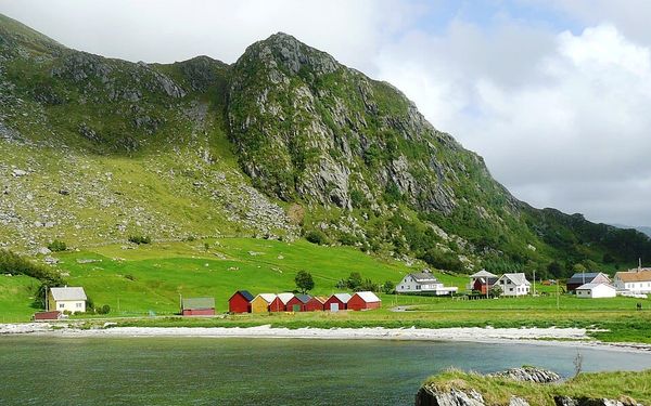 Grotlesanden in Bremanger, Norway