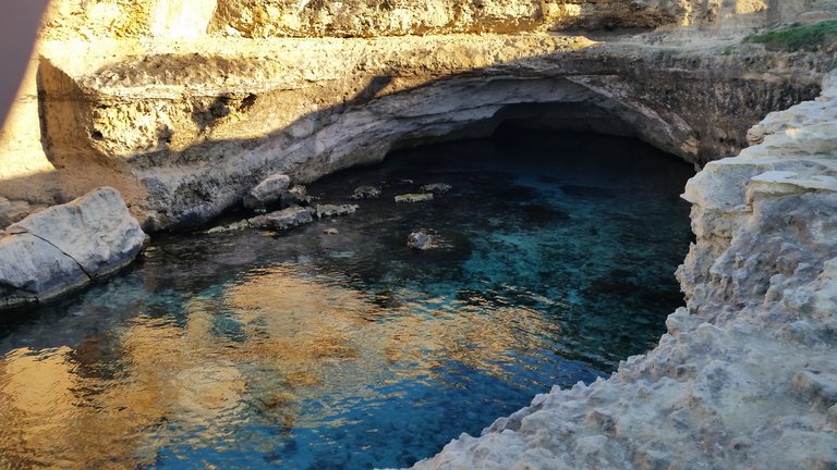 Grotta della Poesia in Puglia (Salento / Melendugno), Italy