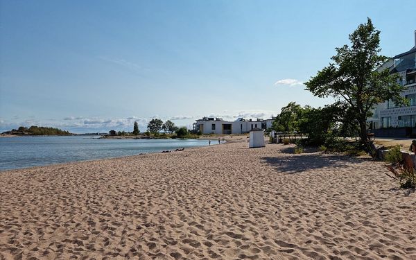 Plagen Beach in Hanko, Finland
