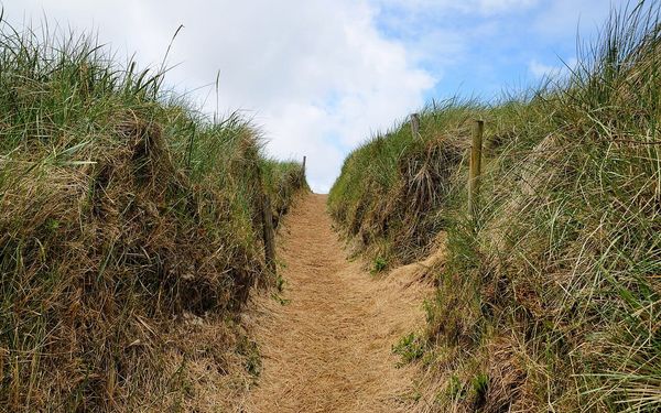 Henne Strand in West Jutland, Denmark
