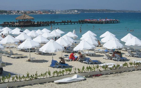 Ilica Beach in Cesme, Izmir, Turkey
