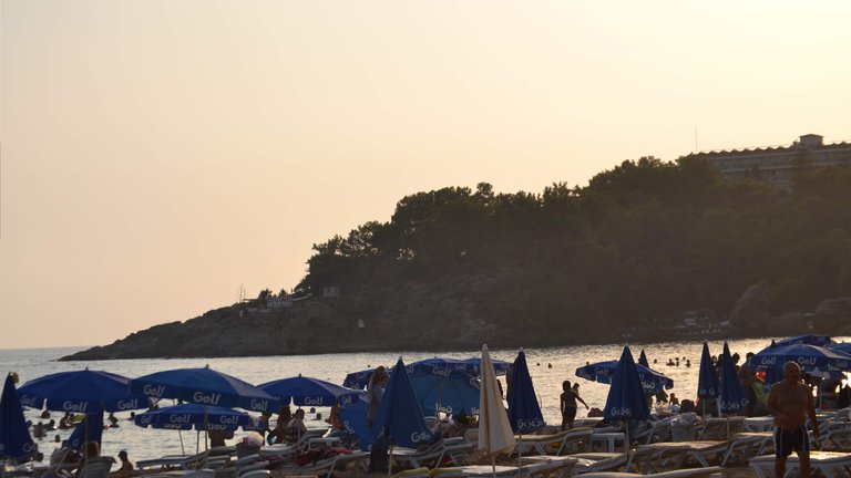 İncekum Beach in Antalya (Alanya), Turkey
