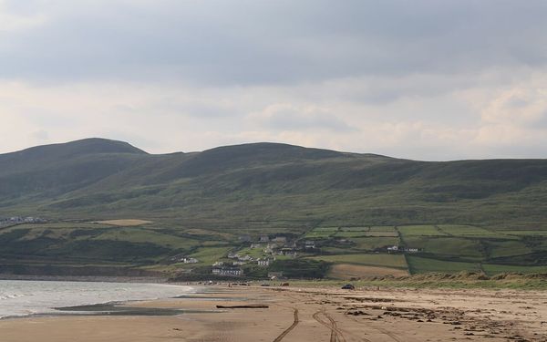 Inch Beach in Dingle Peninsula, County Kerry, Ireland