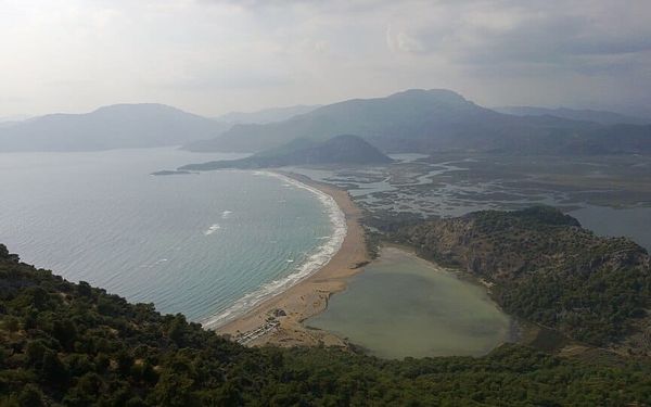 Iztuzu Beach in Dalyan, Turkey