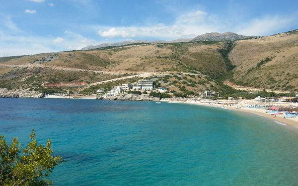 Jale Beach in near Himarë, Albania