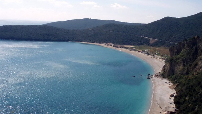 Jaz Beach in Budva Municipality, Montenegro