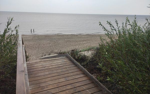 Juodkrantė Beach in Curonian Spit, Neringa, Lithuania
