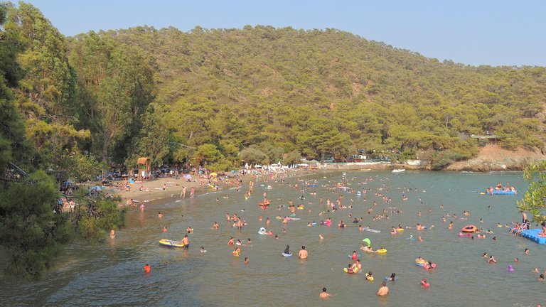 Katrancı Bay in Muğla (Fethiye), Turkey