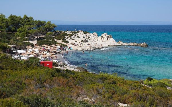 Kavourotrypes in Sithonia, Halkidiki, Greece